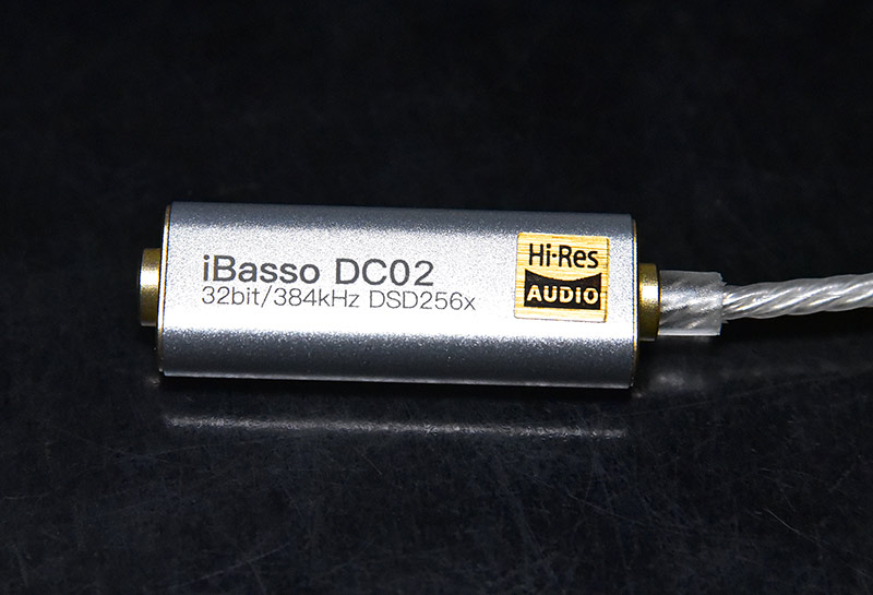 USB DAC iBasso-DC02のレビュー　外観