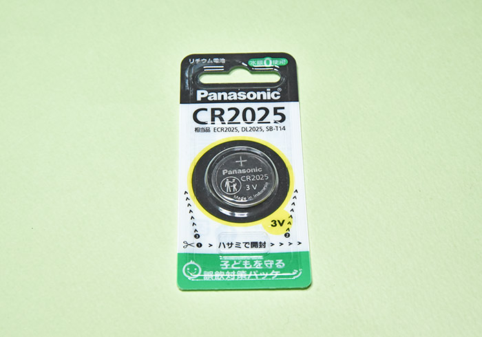 ボタン電池 パナソニック CR2025