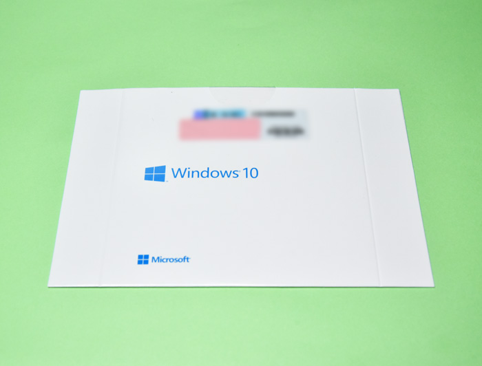 通常版Windows10 pro